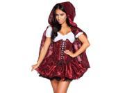 Lusty Lil Red Costume Roma Costume 4616 Burgundy Small