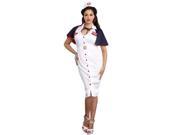 Queen Night Nurse Costume Dreamgirl 9964X White 1X 2X