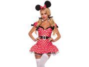 Fun Mouse Costume Starline S5001 Red Large