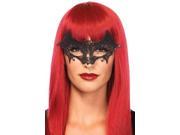 Bat Eye Mask Leg Avenue 3730 Black One Size Fits All
