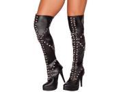 Spike Studded Leggings Roma Costume LW4569 Black One Size Fits All