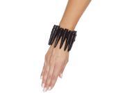 Black Bullet Wrist Cuffs Roma Costume 4562 Black One Size Fits All
