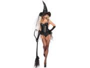 Black Spider Witch Costume Starline S5159 Black Large