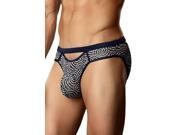 Navy Swirl Lace Cutout Bikini Male Power 493209 Navy Medium