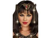 Cleopatra Snake Crown 9518 by Dreamgirl Gold One Size Fits All