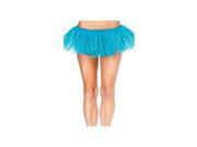 Leg Avenue Glitter Lace Tutu 83631 Turquoise One Size Fits All