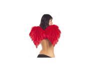 Be Wicked Feather Wings BW088 White One Size Fits All