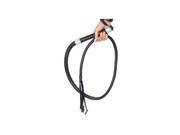 Leg Avenue Braided Faux Leather Whip 2626LEG Black One Size Fits All