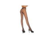 Leg Avenue Sheer Support Pantyhose 0907 Black One Size Fits All