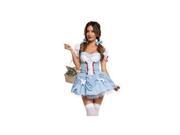 Sweet Dorothy Costume S2005 Starline Baby Blue White Small