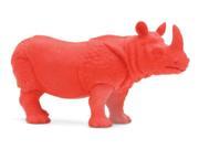 Kikkerland Endangered Species Rhino Eraser Red ER08 ER08 KIKKERLAND