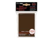 Ultra Pro Card Supplies STANDARD Deck Protector Sleeves BROWN 50 Count ULP84027 ULTRA PRO