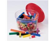 Learning Resources Cuisenaire Rods w Activity Guide SMALL 155 Pieces