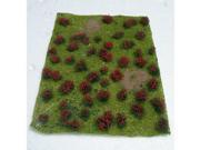 Flowering Meadow Red 5x7 Sheet JTTU5604 JTT SCENERY PRODUCTS