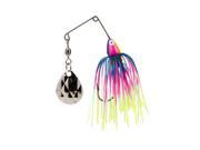 Strike King Mini King Spinnerbait Blue Pearl Pink Chartreuse 1 8 Ounce 110438 STRIKE KING LURE CO.