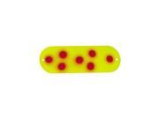 Luhr Jensen Dodgers Size 0 and 00 00 small ; Chartreuse Fire Dot 0054