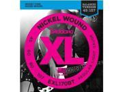 D Addario EXL170BT Nickel Wound Bass Guitar Strings Balanced Tension Light 45 107 EXL170BT D ADDARIO