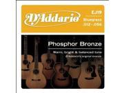 D Addario EJ19 Phosphor Bronze Acoustic Guitar Strings Bluegrass 12 56
