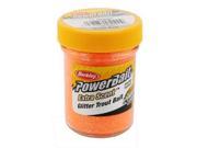 Berkley PowerBait Glitter Trout Bait Fluorescent Orange STBGFO