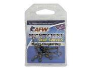 American Fishing Wire Mighty Mini Snap Swivels 100 Percent Stainless Steel 069503