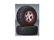 Traxxas 5873A Slash Rear Tires with wheels Assembled