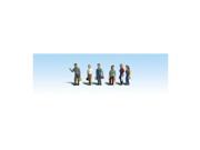 Woodland Scenics N Scale Scenic Accents 2nd Shift Workers A2188