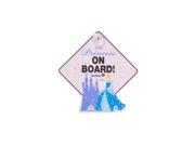 Safety 1st Disney Princess Cinderella Baby on Board Car Window Sign TS323 SAFETY 1ST