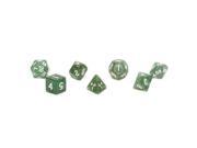 Glitter Poly Set Green with White 7 KPL02893 Koplow Games
