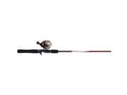 Zebco 202 Stainless Steel Spincast 602M Fishing Rod and Reel Combo 546894 ZEBCO