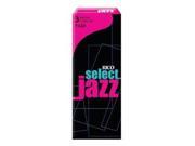 Rico Select Jazz Tenor Sax Reeds Filed Strength 3 Strength Medium 5 pack RSF05TSX3M RICO