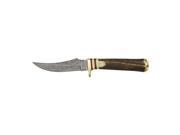 Szco Supplies Damascus Slim Blade Skinning Knife DM1048 DAMASCUS