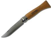 Opinel Oak handle Clip Blade Knife OP00981 OPINEL