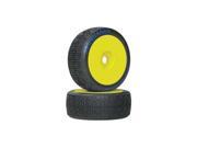 Persuader Buggy Tire C2 Mounted Yellow 2 DTXC3653 DURATRAX
