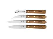 Opinel Knives 01300 Kitchen Set with Beechwood Handles OP01300 OPINEL