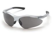 Pyramex Fortress Safety Eyewear Silver and Gray SS3720D PYRAMEX