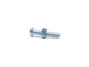 Stove Bolts with Hex Nuts 3 16 x 1 8 Pack