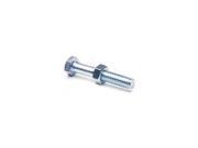 Coarse Thread Bolts with Hex Nuts .25 x 1.5 2 Pack