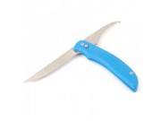EKA Sweden Knives 745008 EKA FishBlade Fillet Gutting Knife with Light Blue Textured Rubberized Han EKA745008