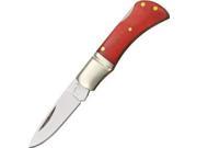 Rough Rider Knives 1293 Wild West Mustangs Series Little Mustang Lockback Knife with Red Smooth B RR1293