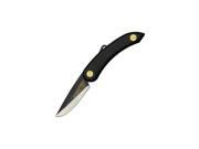 Svord Mini Peasant Black Fold Knife Swedish high carbon tool steel blade SV143