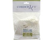 Cordcraft Dock Line Nylon Twist White 3 8X15 049125 CORDCRAFT