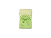 Bearington Baby Collection Silky Soft Crib Blanket Lime 197405