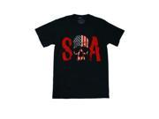 Sons of Anarchy Skull Logo American Flag Mens T Shirt 28360L Changes