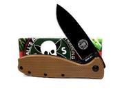 ESEE Randalls Adventure and Training Zancudo Framelock Folder Coyote Brown Black BRKR1CBB