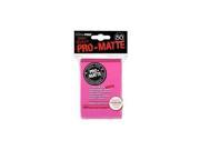 Ultra Pro Pro Matte Bright Pink Deck Protector ULP84147