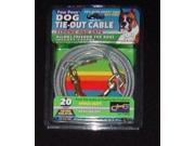 Four Paws Products Ltd Heavy Tie Out Cable Silver 20 Feet 100203839