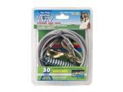 Four Paws Products Ltd Heavy Tie Out Cable Silver 30 Feet 100203840