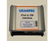 USASPECPA15 GM iPod iPhoneto GM Interface withText Display