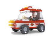 Brictek 21302 Fireman Jeep 911 BICY1302 BRICTEK