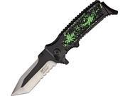 MTECH USA MT A821GN Spring Assisted Knife 4.75 Inch Closed MTA821GN Mtech USA